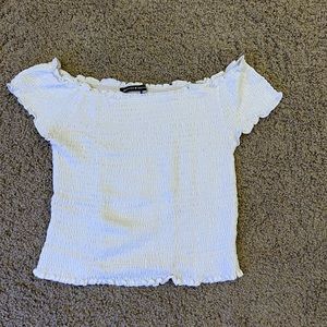 One size brandy Melville off the shoulder top
